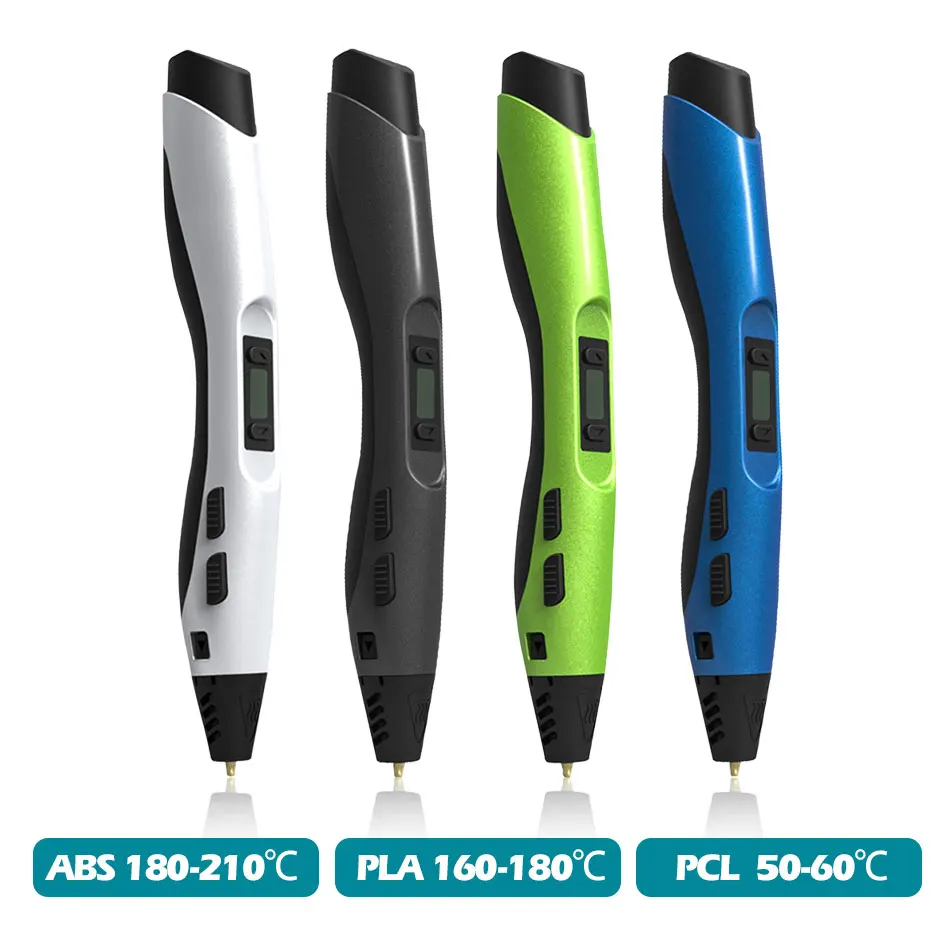SUNLU SL-300A 3d-ручка с поддержкой PLA / ABS PCL нити низкотемпературные 3D ручки безопасный
