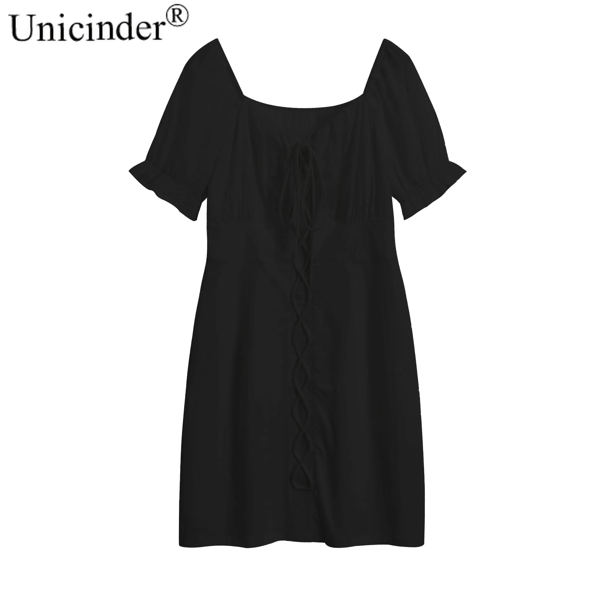 

Unicinder Women's Dress Plus Size, French Style Retro Style Artistic Cotton Embroidered One Shoulder Dress #9778