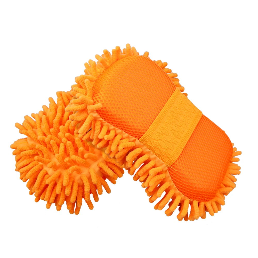 Ультратонкая волоконная синель Anthozoan перчатка для мытья машины кисти микрофибра