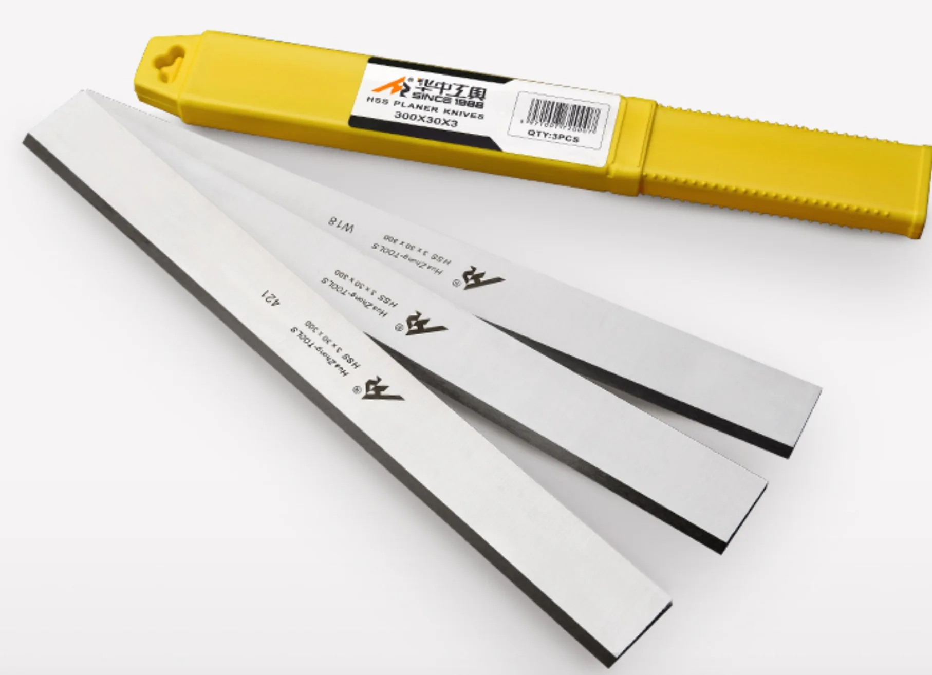 

300x30x3mm Woodworking Planing Machine Tool blade High-speed Cutting Edge Double-sided