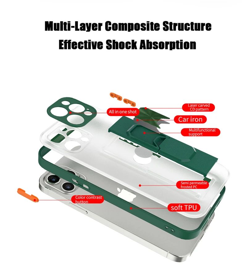 Противоударный Матовый Прозрачный чехол для телефона iPhone 12 Mini 11 Pro Max mini X XS XR 8 Plus