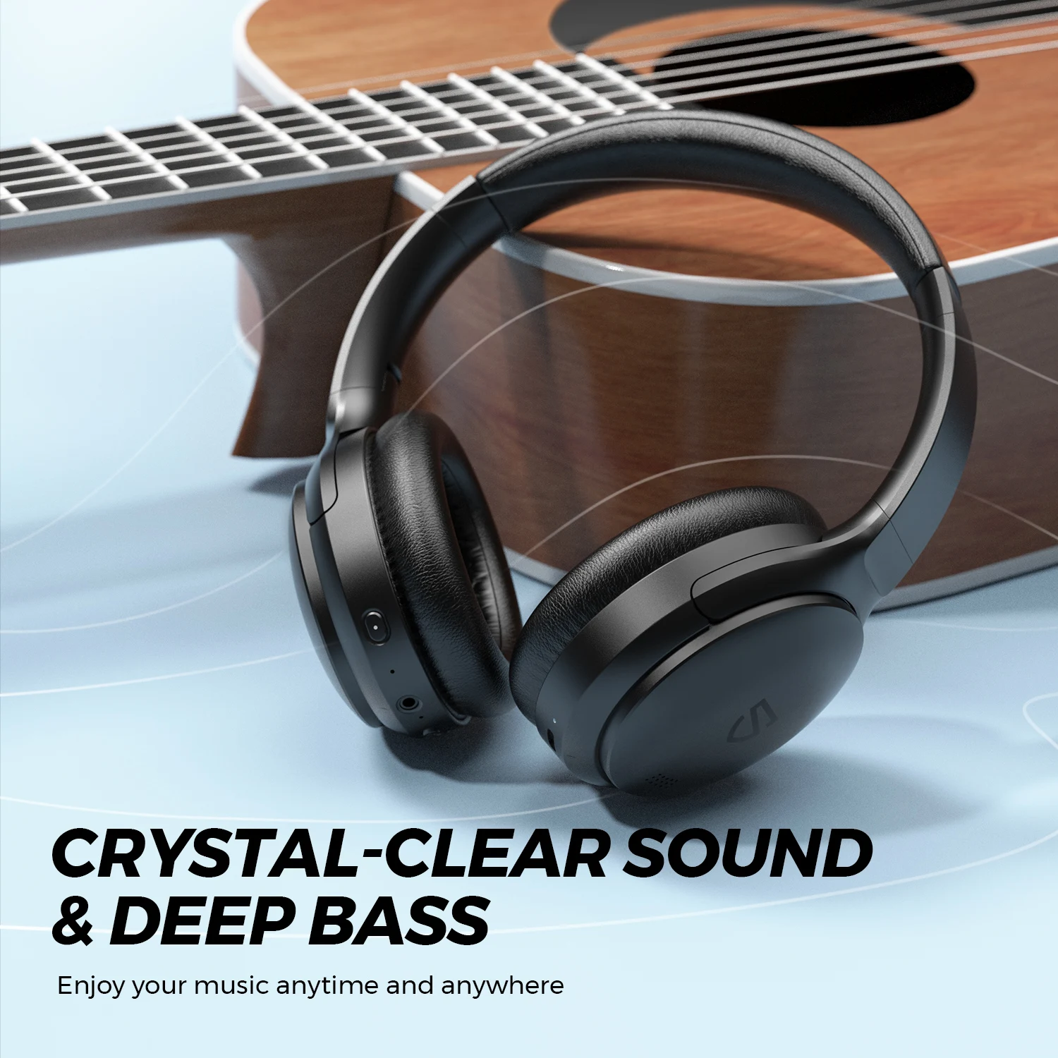 Беспроводные Bluetooth-наушники SOUNDPEATS с активным шумоподавлением 40 часов