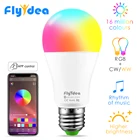 Беспроводной Bluetooth-совместимый 4,0 светодиодный смарт-светильник, лампа RGBW, Дневной светильник, лампа, приложение, управление, E27, с регулируемой яркостью, IOS Android Magic Home