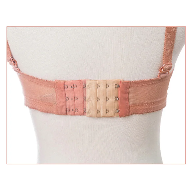 Женский Регулируемый удлинитель для бюстгальтера с застежкой на 3 крючка 2 шт. |