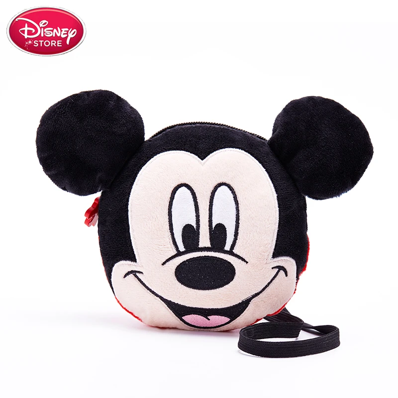 mickey Дисней Микки Маус Минни Дон Дак Дейзи Дак плюшевые куклы сумки Детские рюкзаки Детские Девочки Сумка Дисней кошелек игрушка-подарок для детей - Цвет: mickey