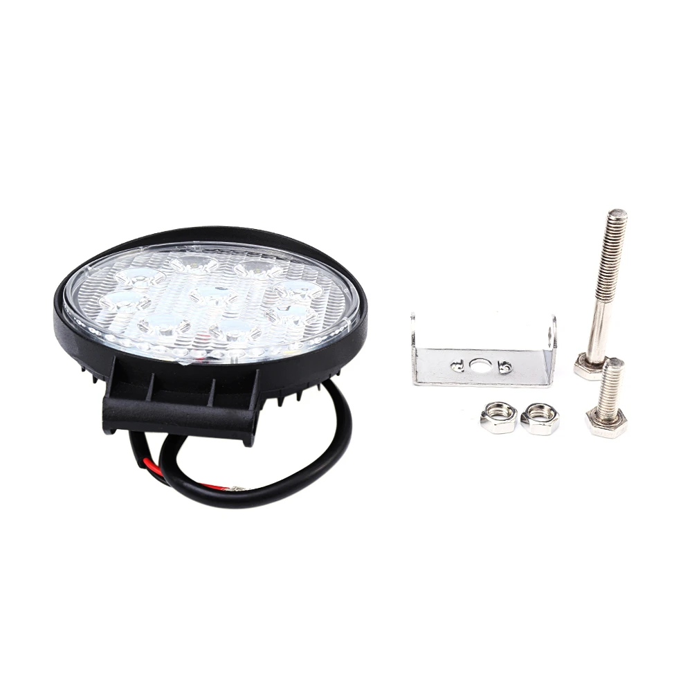 2 шт. 12 В 24 в 27 Вт Светодиодный светильник для автомобиля точечный светодиодный