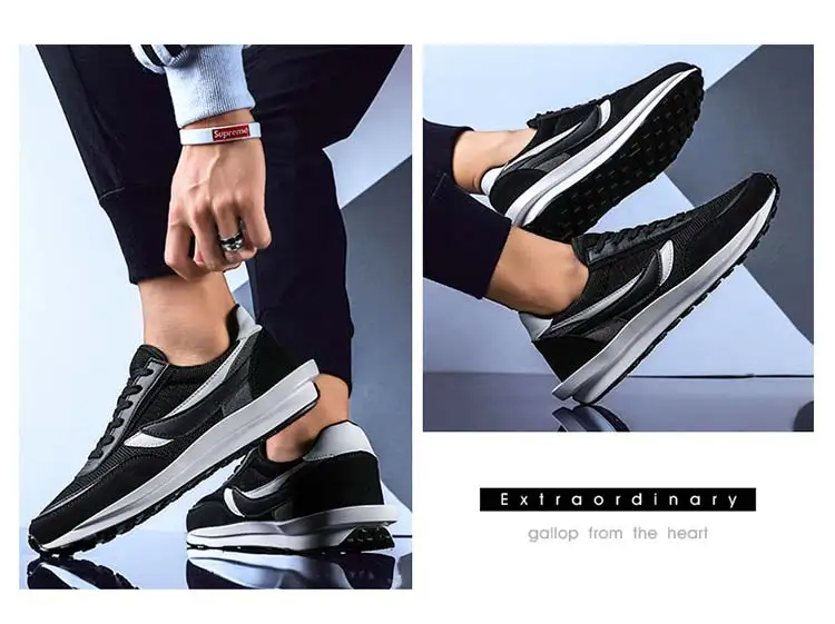 Дизайнерские кроссовки LDWAFFLE/SACAI; мужские и женские кроссовки; роскошные кроссовки для бега; дорожные кроссовки; цвет оранжевый, белый