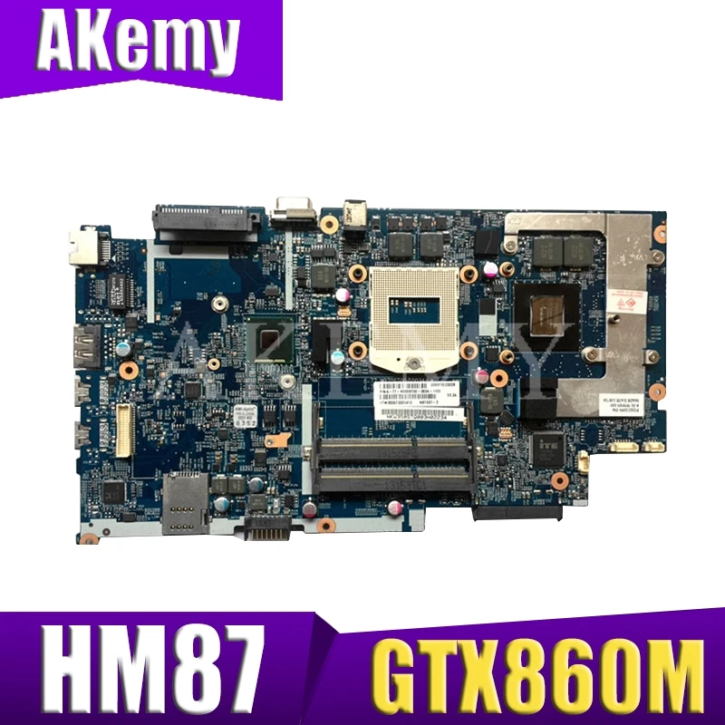 Для clevo K660E K760E W350S W370S ноутбук материнская плата PGA947 GTX860M HM87|Материнские платы для