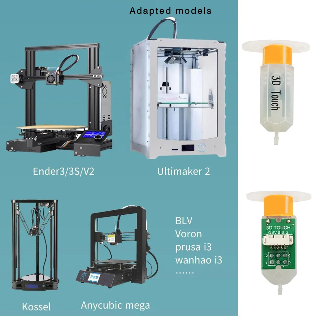 

Auto Leveling Sensor 3D Printer 3D Touch Bed Leveling Tool Printing Machine DIY Accessory