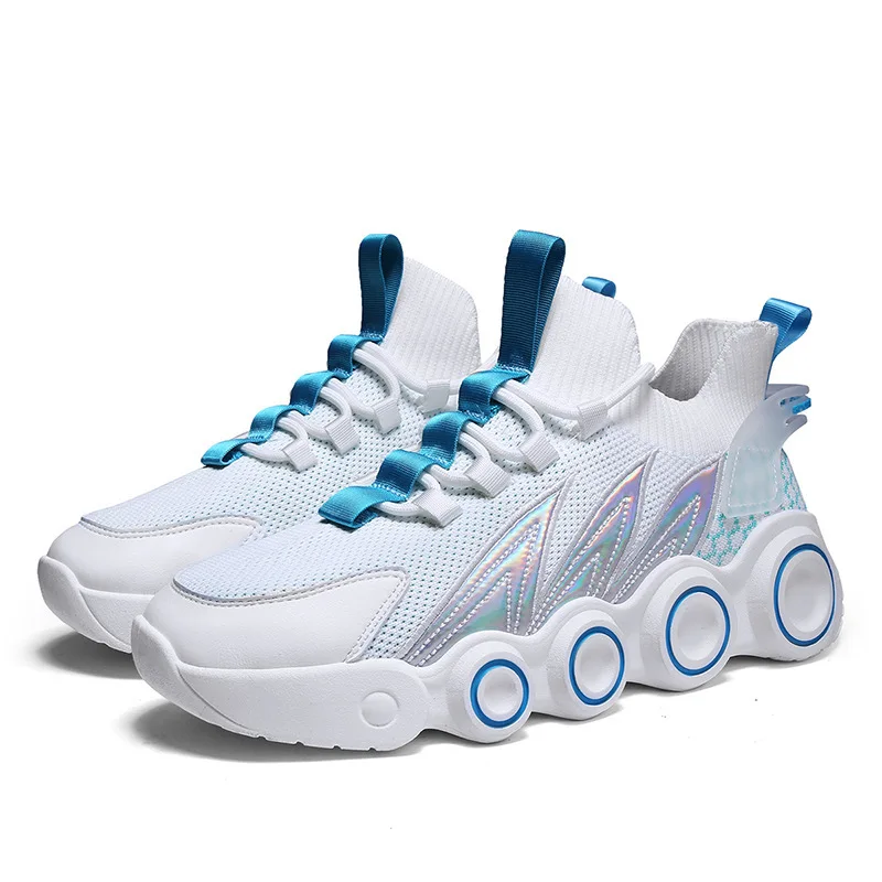 

2022 летающие тканые дышащие повседневные кроссовки для бега, новые мужские кроссовки, спортивная обувь для бега, дизайнерские кроссовки с колесами