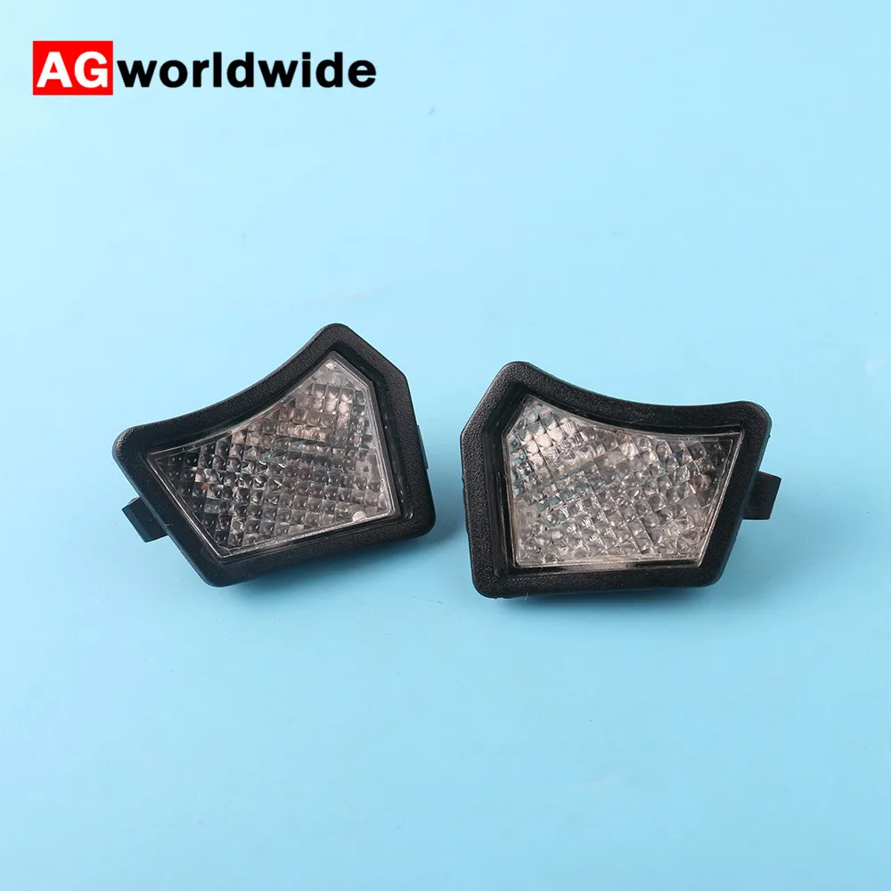 Зеркало передней дверцы L R пара светильник луж лампа объектив для Volvo S40 S60 S80 V50 V70