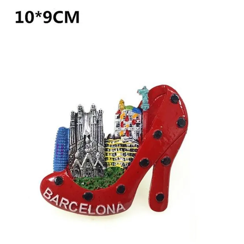 Магниты для холодильника в Испании Барселона туристические сувенирные предметы