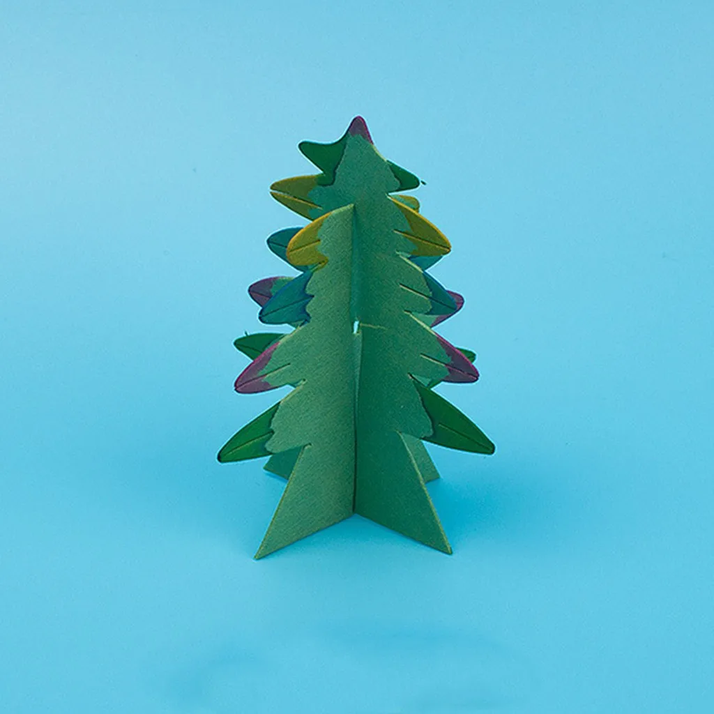 DIY волшебная растущая Рождественская елка рождественский подарок бумажный чулок