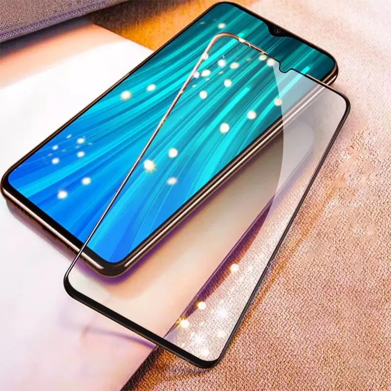 Защитное стекло 9D с полным покрытием экрана для Xiaomi Redmi Note 7 8 9 Pro 9s 8T 9A 9C 7A 8A