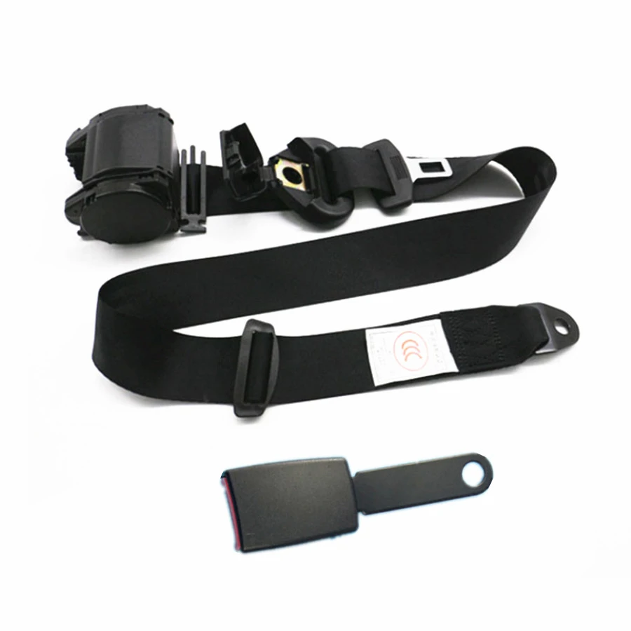 

1 x Seat Belt Mount Car Accessories Parts 3 Points Retractable Safety Seatbelt Universal Adjustable