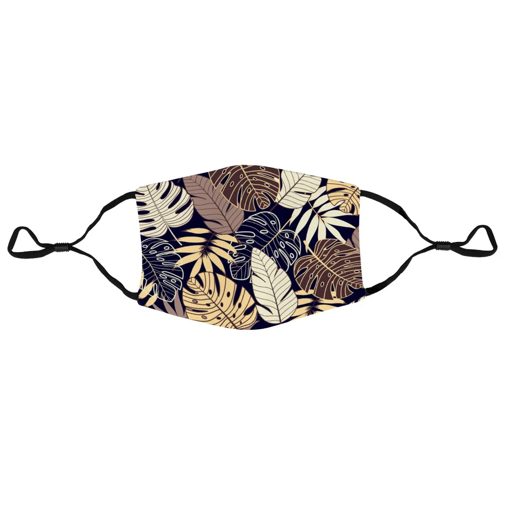 Защитная маска PM2.5 для лица многоразовая теплая хлопковая с углеродными