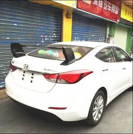 Спойлер для HYUNDAI Elantra 2012-2015 спойлер из высококачественного АБС-материала заднего