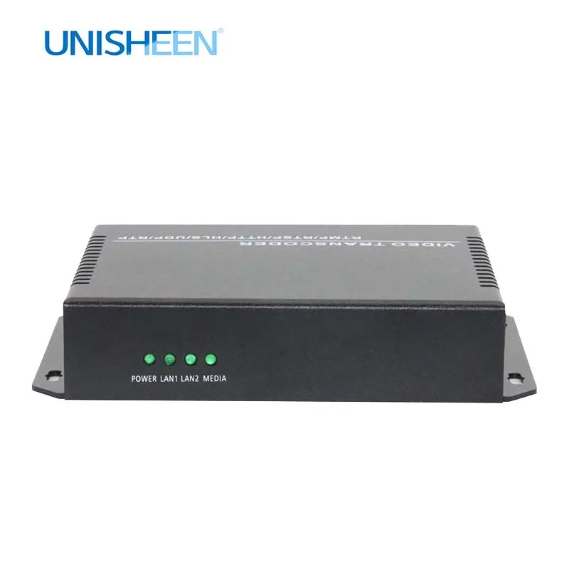 Видеокодер Unisheen RTSP SRT RTMPS UDP TS 4K UHD H.265 H.264 IPTV видеокодер HDMI Youtube Facebook Wowza|Карты видео-