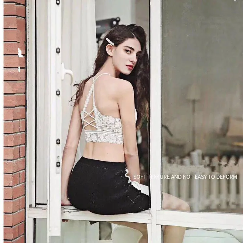 Сексуальный кружевной бюстгальтер без стального бюстгальтера красивое нижнее