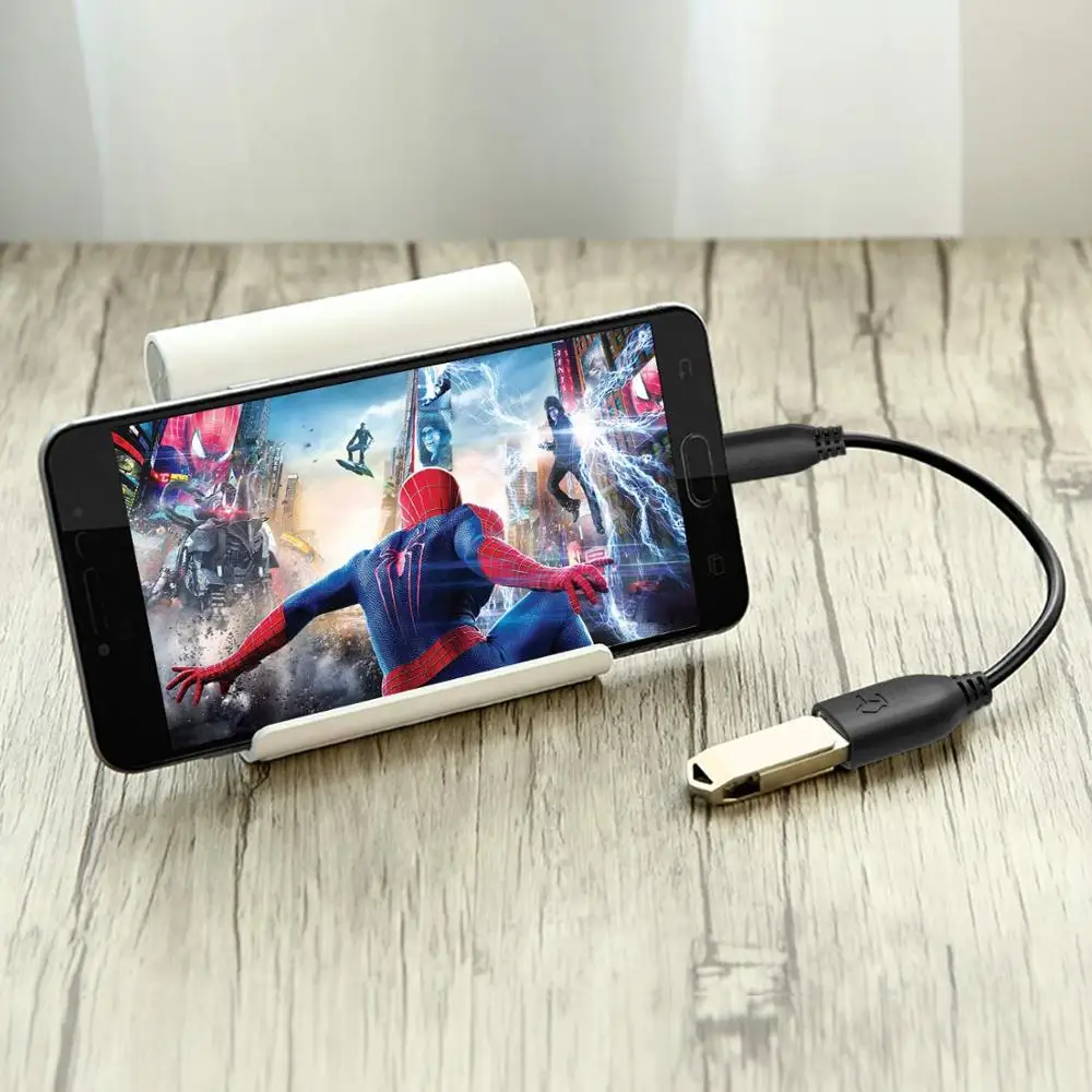 USB-C to USB OTG Cable Thunderbolt 3.1 Type C Male A Female Adapter Compatible for Samsung//Oppo//Huawei/Xiaomi | Мобильные телефоны