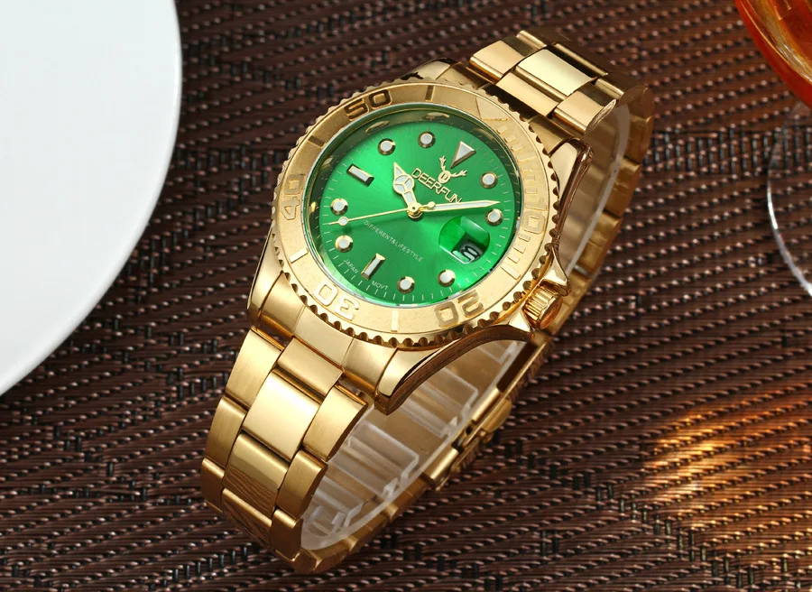 Швейцарские oyster perpetual Rolexable Япония MIYOTA Кварцевые часы yacht Kelpie мужские часы водонепроницаемые с календарем relogio masculino