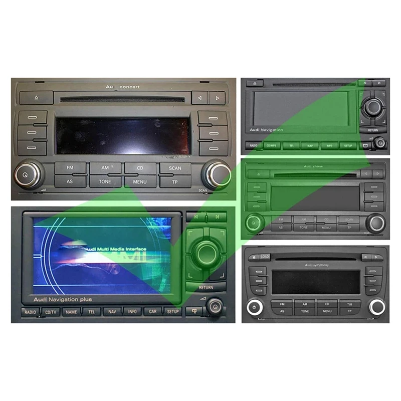 Автомобильный Bluetooth микрофон AUX USB аудио адаптер для радио RCD RNS210 310 315 Passat B7 -Polo Golf 6