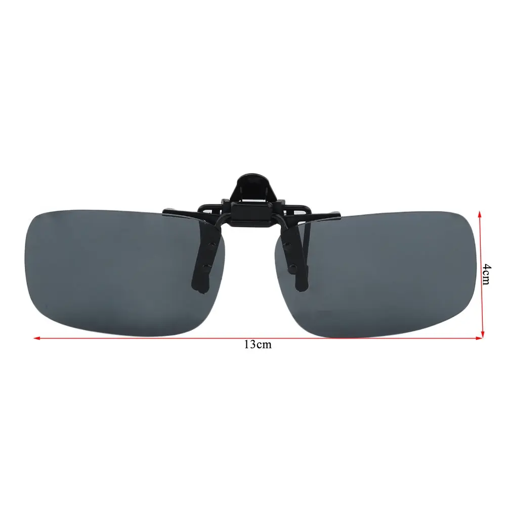 

Driving Night Clip-on Flip-up Lens Sunglasses Cool Eyewear Clip On Lens Anti-UV 400 Unisex for Women & Men