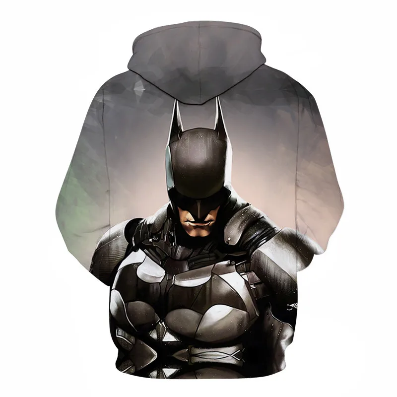New DC superhero peripheral clothes Batman night wing same outerwear Hoodie casual. Sports 3D HoodieFor Men Holiday Daily Wear | Мужская