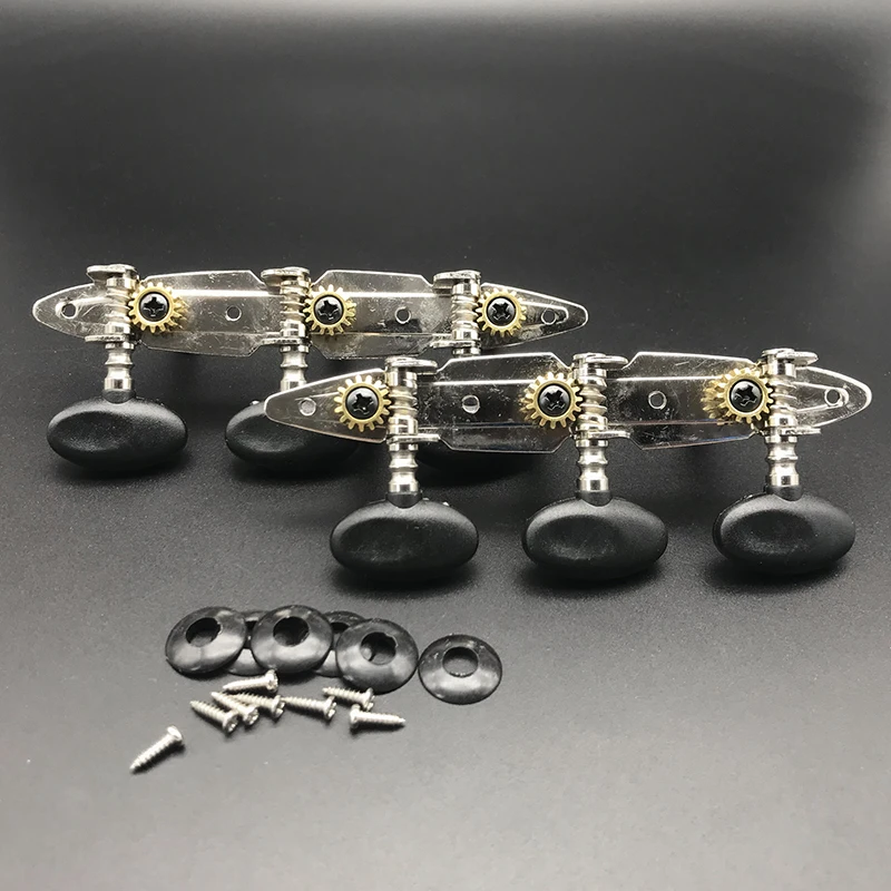 Классическая гитарная настройка колышки ключи тюнеры головки машины черная