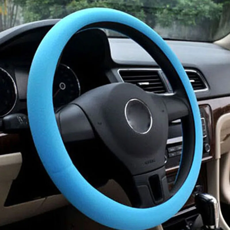 Alijunda автомобильный силиконовый чехол на руль для Citroen C-Beau C-Triumph Picasso C1 C2 C3 C4 C4L C5