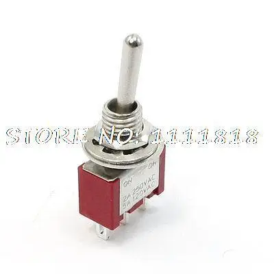 AC 250 V/2A однополюсный SPDT 3 Pin ON/ON 2 позиционный тумблер |