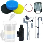 Запасная часть SUNSUN, держатель входной трубы, губка фильтра, уплотнительное кольцо, аксессуары для внешний фильтр для аквариума HW603B 603B HW602B 602B