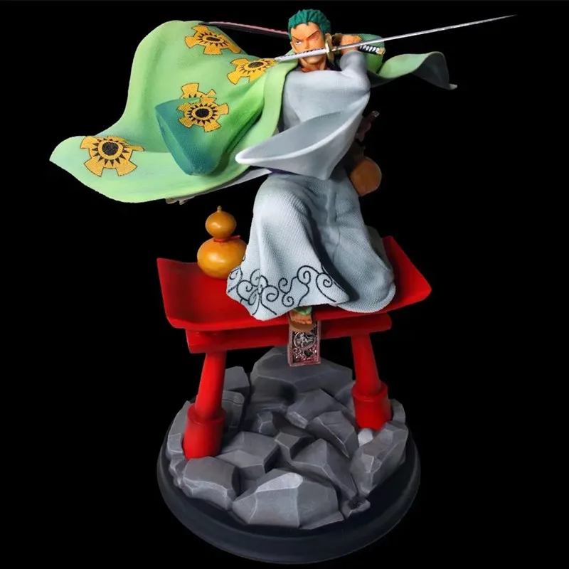 Аниме One Piece Roronoa Zoro GK кимоно Ver ПВХ фигурка Коллекционная модель кукла игрушка 30