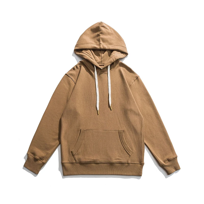 

Winter Men Loose Thick Hooded Hoodie Couple Japanese Retro Cotton Long Sleeve Sweatshirt Y2K Vintage Casual Pullover Streetwear