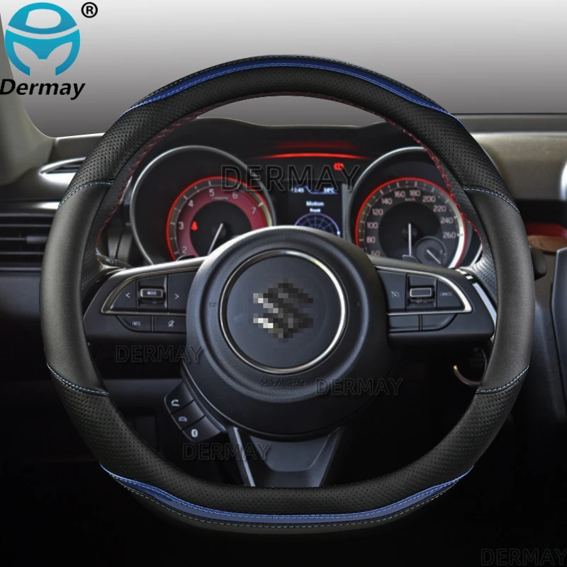 чехол на руль Для Suzuki Swift Sport 2017 2018 2019 2020 2021 оплетка искусственная кожа из