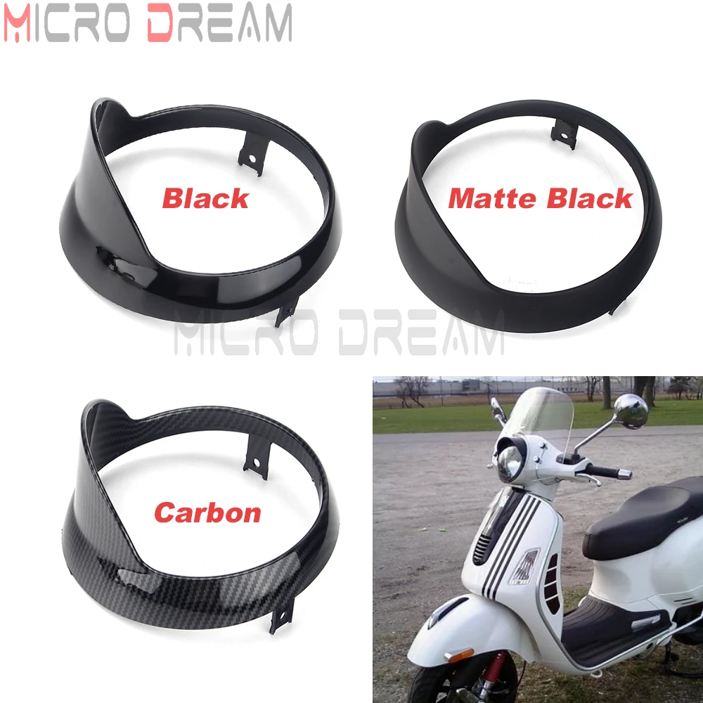 

For GTS 150 200 250 300 Motorcycle Headlamp Cover Protector Light Lamp Blocking Edge Scooter Lights Headlight Decorative Frame