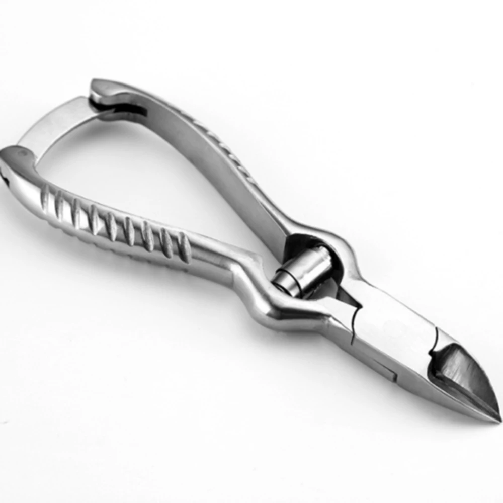 

New Stainless Steel Thick Hard Toe Nail Clippers Plier Heavy Duty Pedicure Tools Gourd Shape Cuticle Scissor