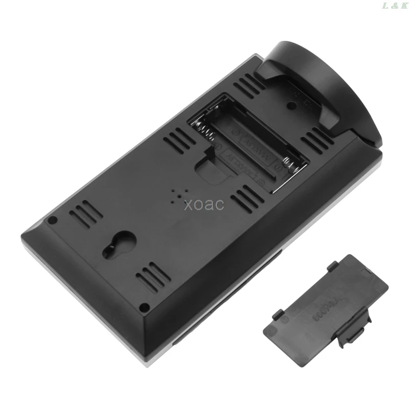 Комнатный цифровой гигрометр термометр измеритель температуры и влажности Часы