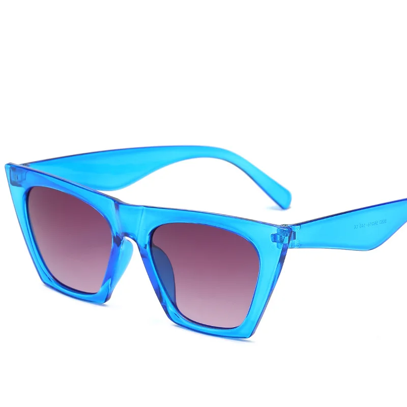 

Erilles Sexy Cat Eye Sunglasses Women Brand Designer Square Sun Glasses For Female Classic Vintage UV400 Outdoor Oculos De Sol