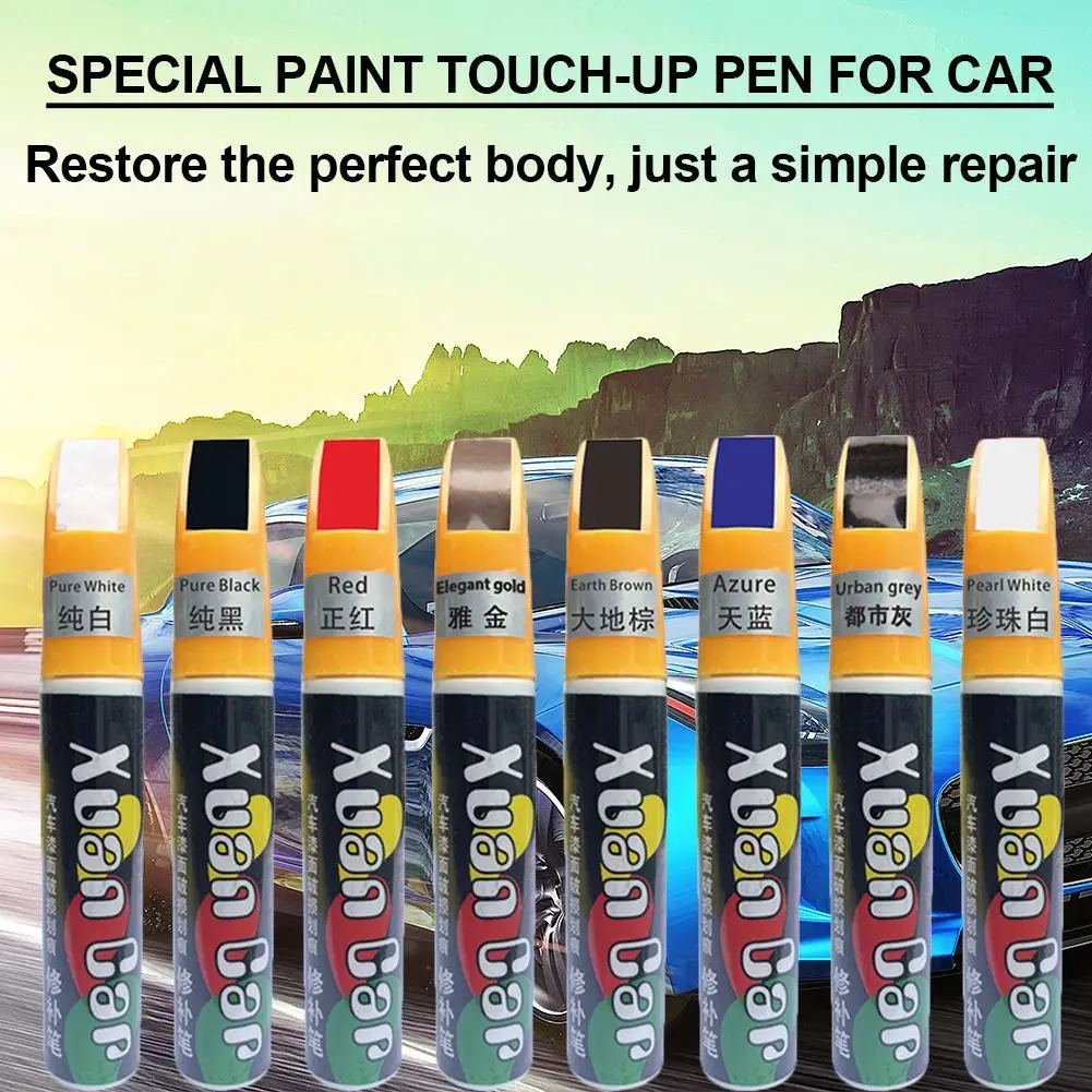 

Car Up Pen Universal Car Coat Scratch Clear Repair Paint Pen Maintenance Colorful Accessories Care Waterproof Repair Paint S2n5