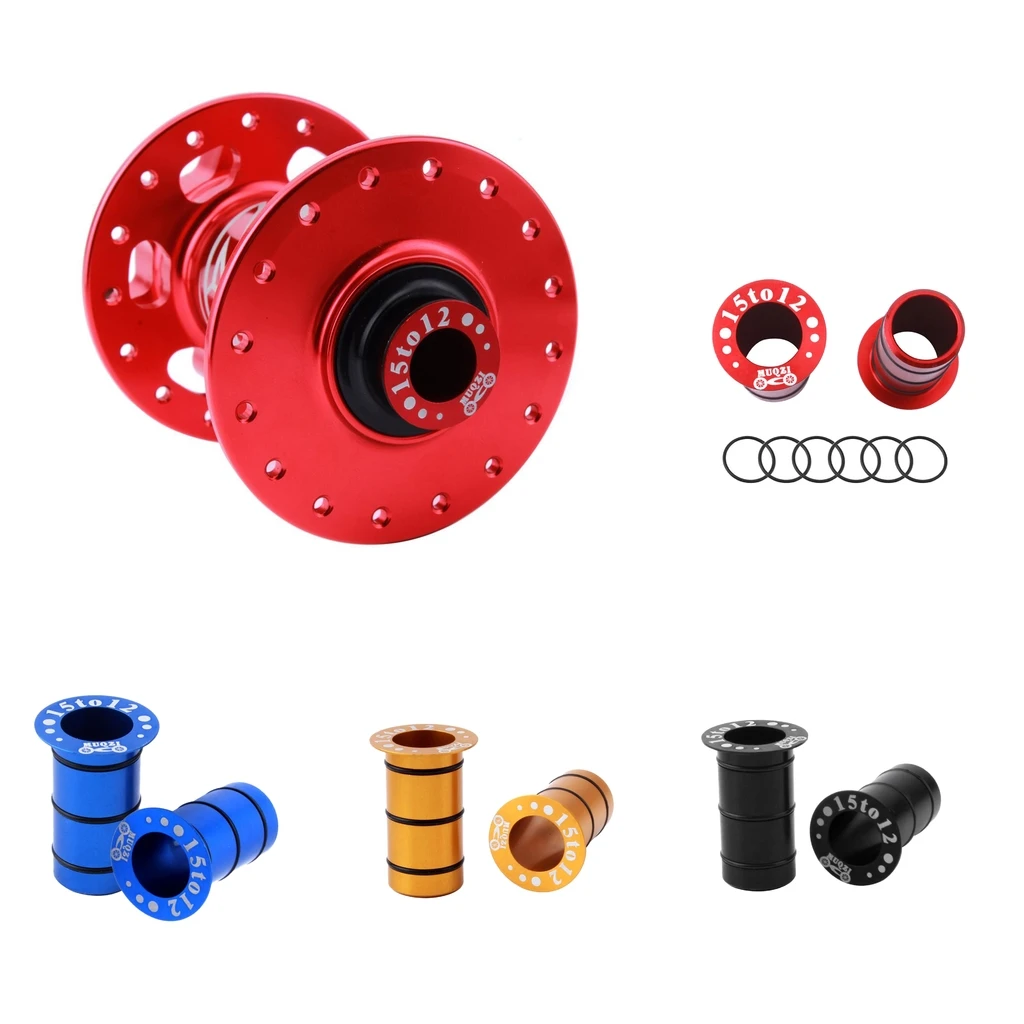 1 пара велосипедных втулок передняя трубка вал место для преобразования адаптера