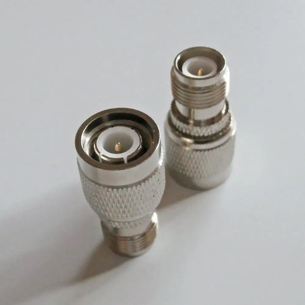 Разъем TNC к RP разъем штекер Гнездовой - латунная прямая Коаксиальная RF антенна с