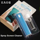 EAOR спрей и протирает все-в-одном устройство для очистки экрана планшетов компьютеров устройство для очистки экрана от пыли Набор для очистки отпечатков пальцев