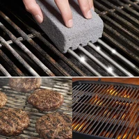 bbq accessories grill cleaning brick block grey kitchen gadgets barbecue cleaning stone bbq racks gap stains grease cleaner tool