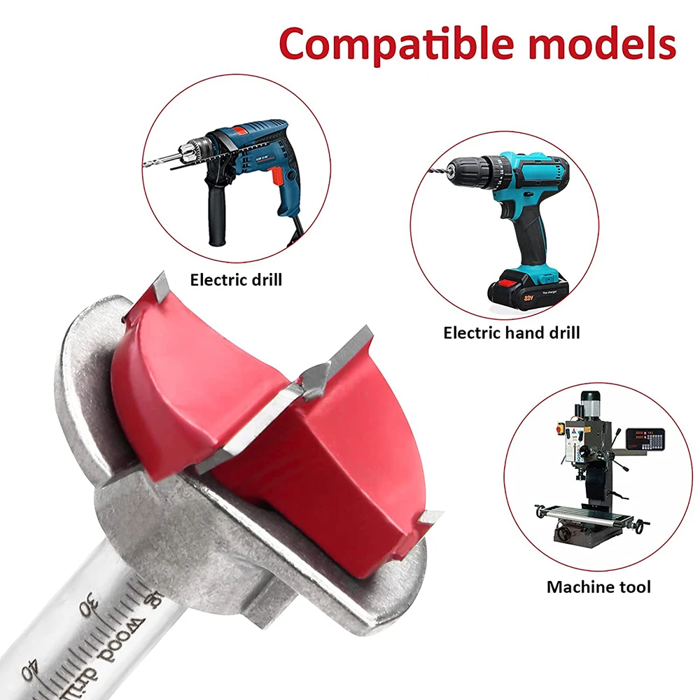 Бесплатная доставка быстрорежущая пила набор сверл 5 шт./15/20/25/30/35 мм карбидная для