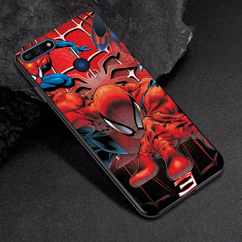 TPUBLK526 Черный чехол ТПУ чехол для huawei Honor 7A Pro милый чехол Venom для huawei Honor 7C 8C 8X 8A 7S 7X чехол s на Y5 Prime бампер - Цвет: TPUBLK526
