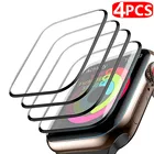 Керамическая пленка для Apple Watch 7 6 SE 5 4 3, протекторы для экрана 40 мм, 41 мм, 42 мм, 44 мм, 45 мм для Iwatch 456SE7 серии, 38 мм