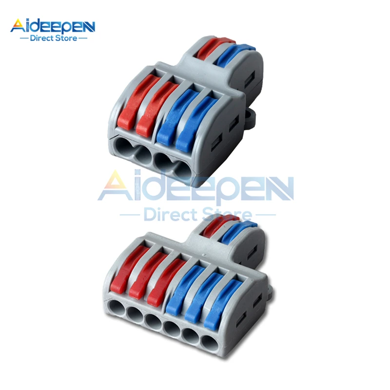 

SPL-42/62 Мини Быстрый Соединитель проводов Универсальный проводка кабеля Разъем пуш-ап-в проводниковый блок SPL-42 SPL-62 разъем