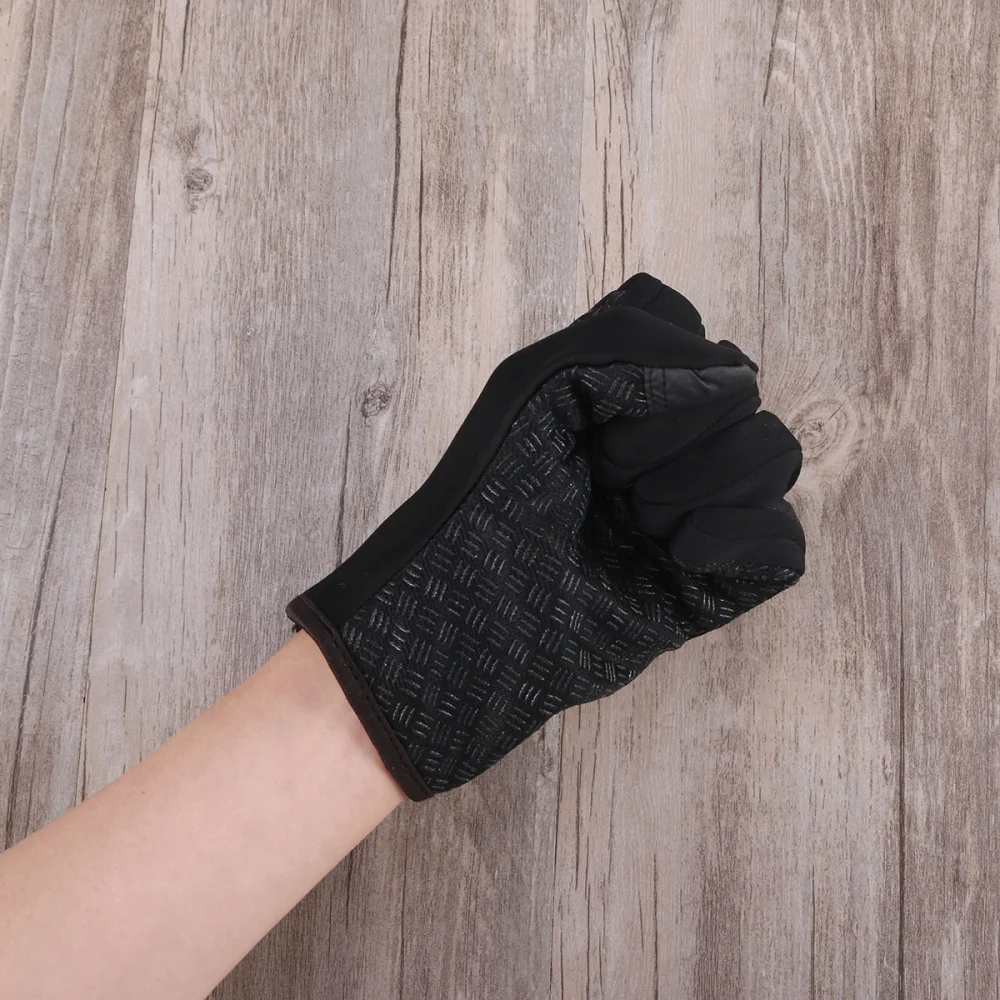 

1 Pair Outdoor Winter Warm Waterproof Cycling Bike Sport with Sensitive Touchscreen Function I