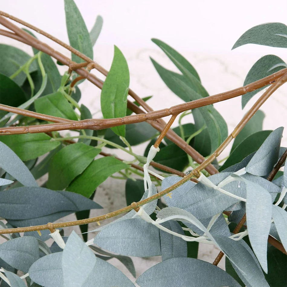 Окно из ротанга 170 см искуственные цветы для декора ивовой лозы венок